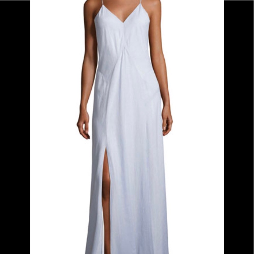 Haute Hippie White Maxi Dress
